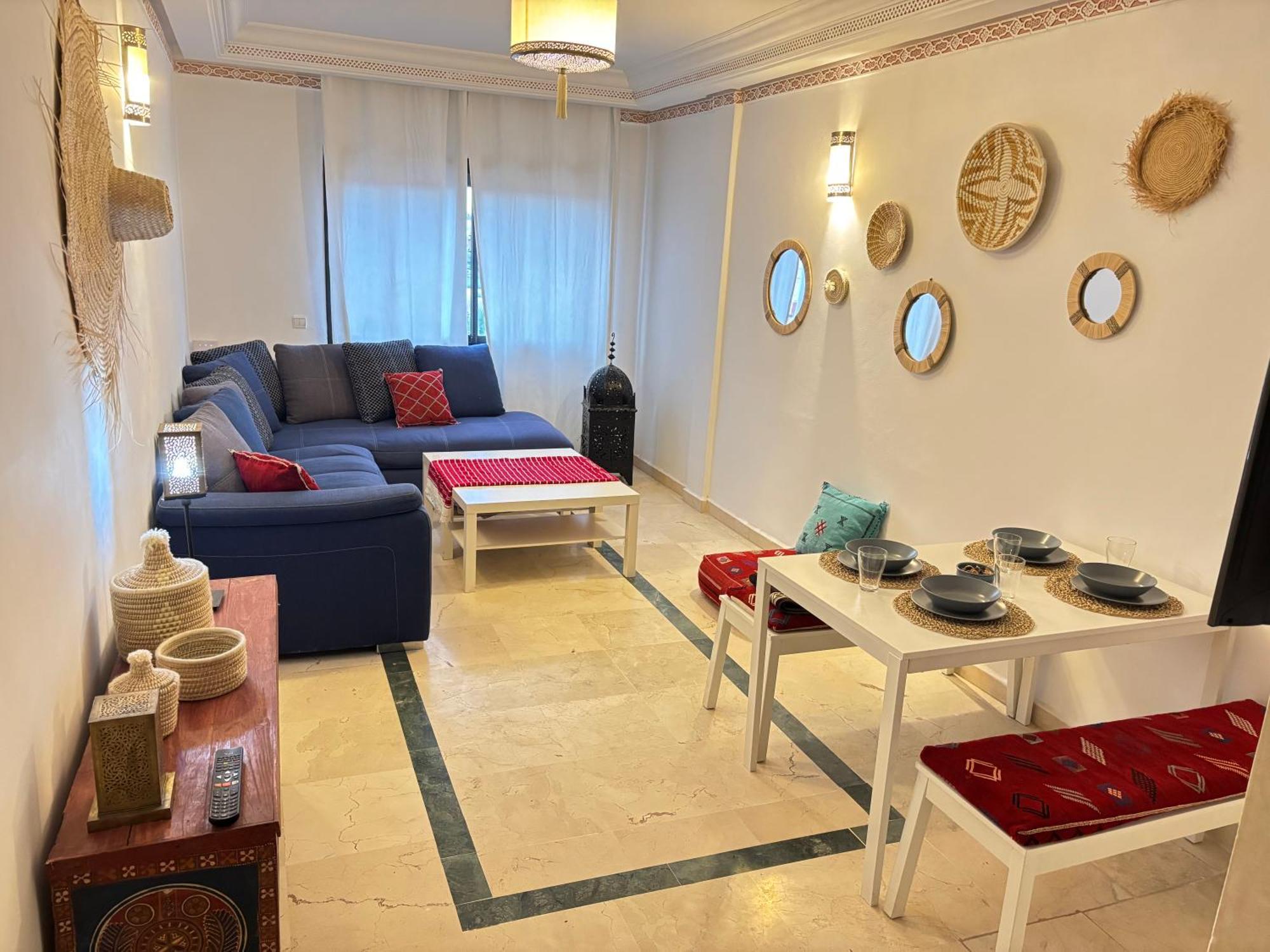 Апартаменты Full Wifi House Near Gueliz Марракеш Экстерьер фото